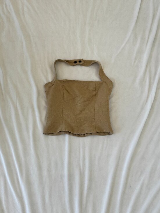 OAK + FORT Tops - ✨Oak and Fort Halter Top - Size S
